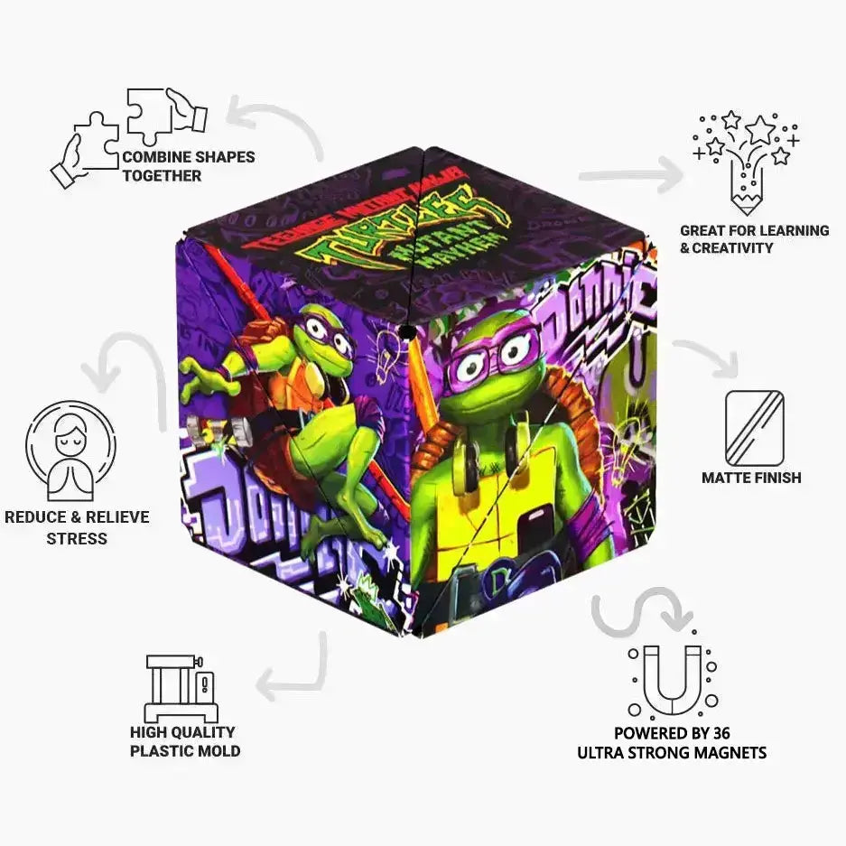 TMNT Shashibo — Ninja Turtles Puzzle Cube | Fun In Motion – Fun In ...