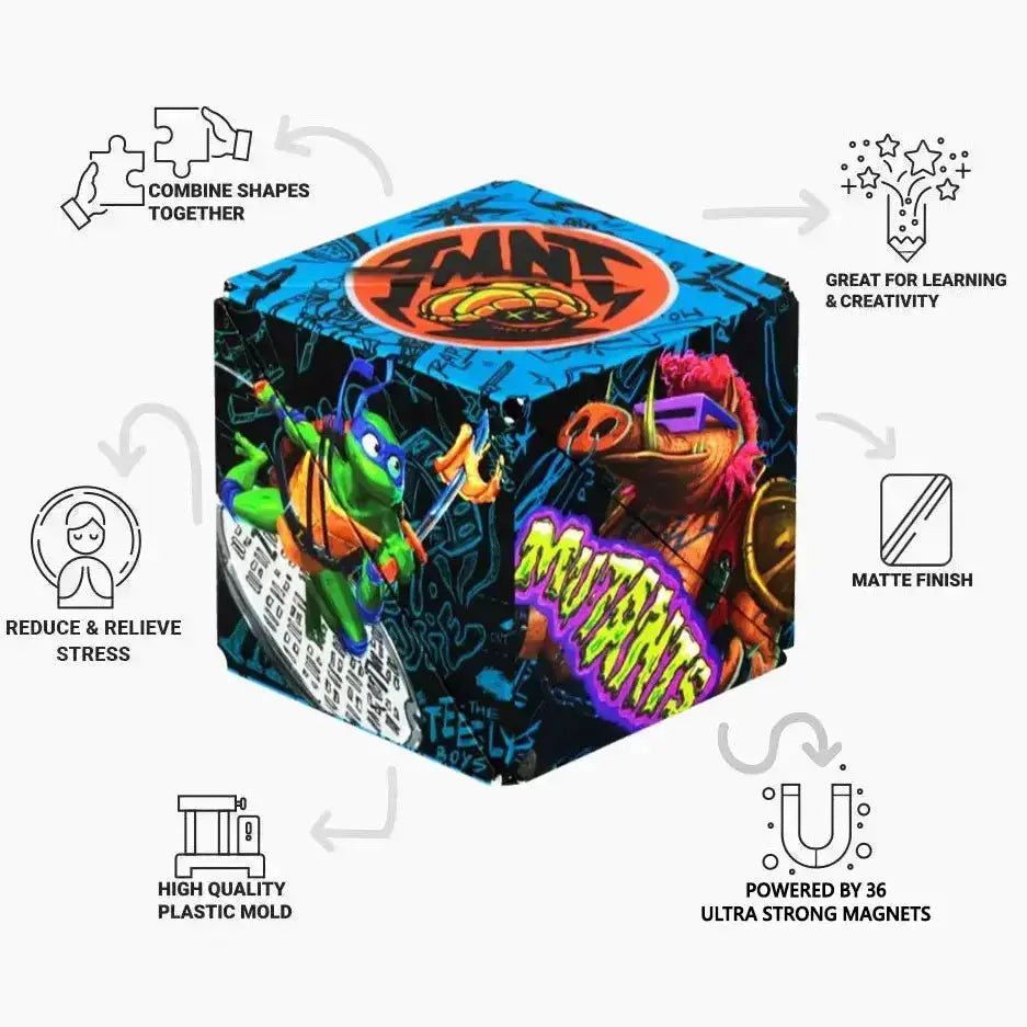 TMNT Shashibo — Ninja Turtles Puzzle Cube | Fun In Motion – Fun In ...