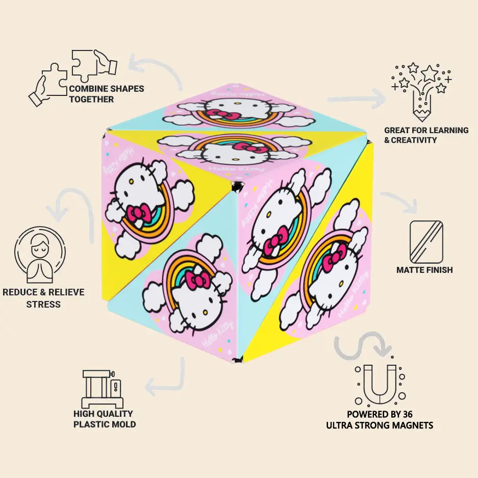 Aazon.co: Shashibo Shape Shifting Box - Award-Winning STE Fidget Toy
