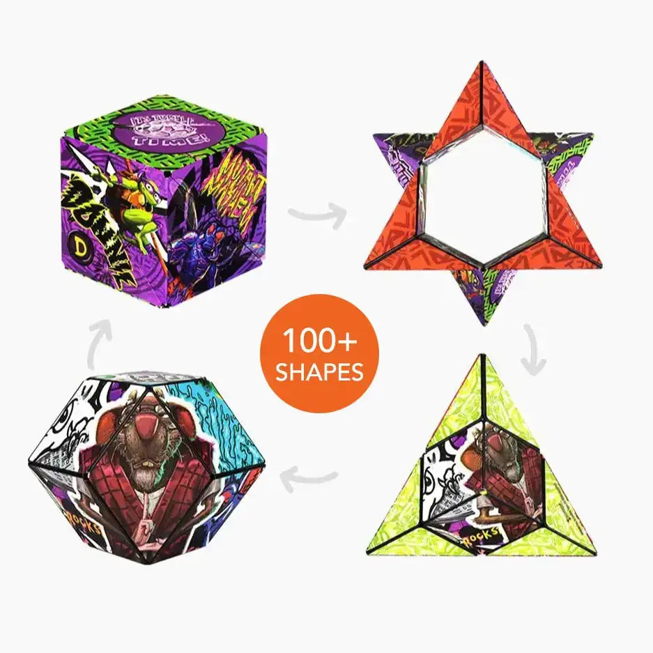 Turtle Cube TMNT Shashibo — Ninja Turtles Puzzle Cube | Fun In Motion – Fun In ...