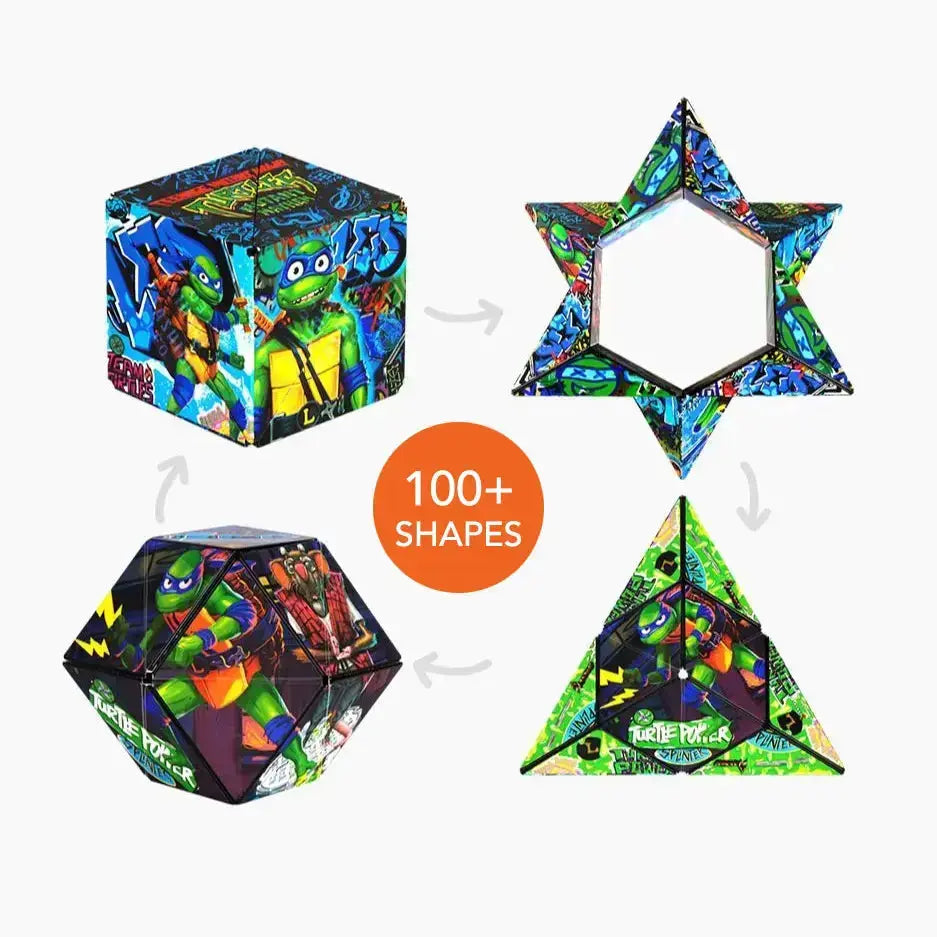 Turtle Cube TMNT Shashibo — Ninja Turtles Puzzle Cube | Fun In Motion – Fun In ...