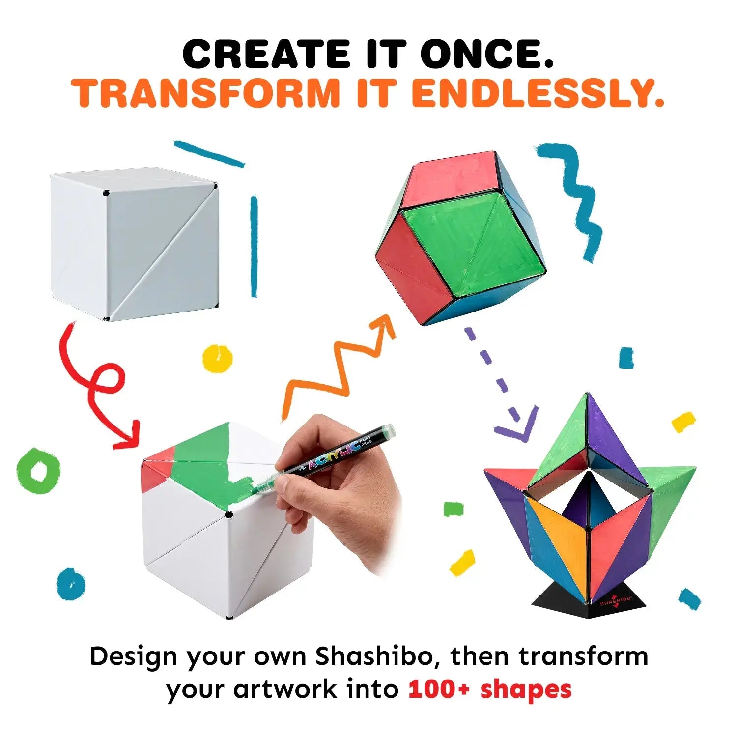 Shashibo Canvas Art Kit