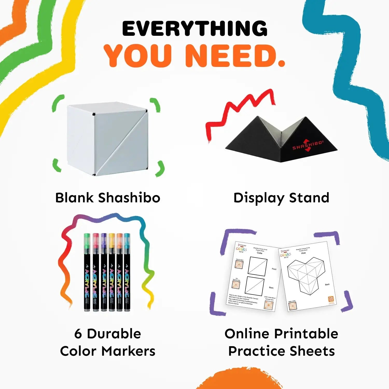 Shashibo Canvas Art Kit
