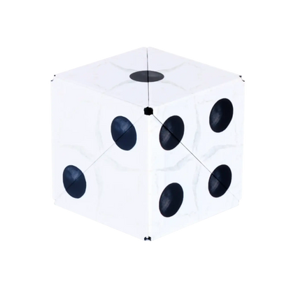 Multiple shapes crafted using the "Renaissance" Shashibo cube, showcasing its versatility in forming over 70 shapes.