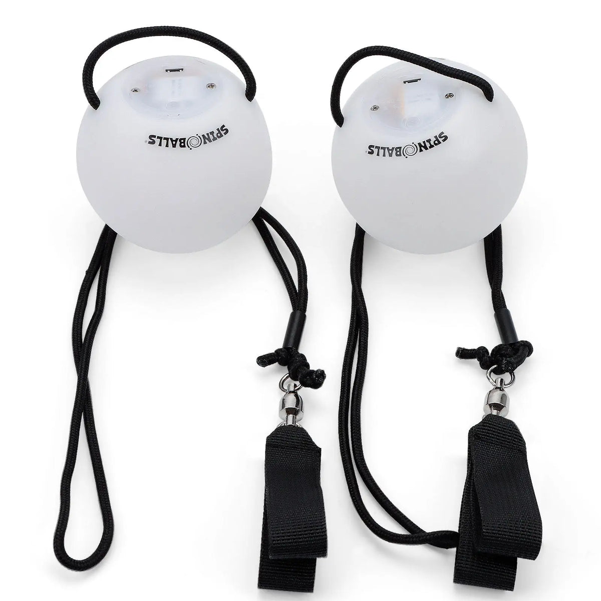 Spinballs Glow. 0 LED Rechargeable Poi Set - Fun In Motion Toys