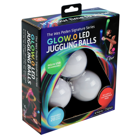 Wes Peden Glow.0 Juggling Balls
